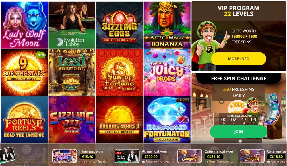 Bob Casino Review Slots 