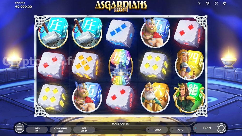 Asgardians Dice Slots Screenshot