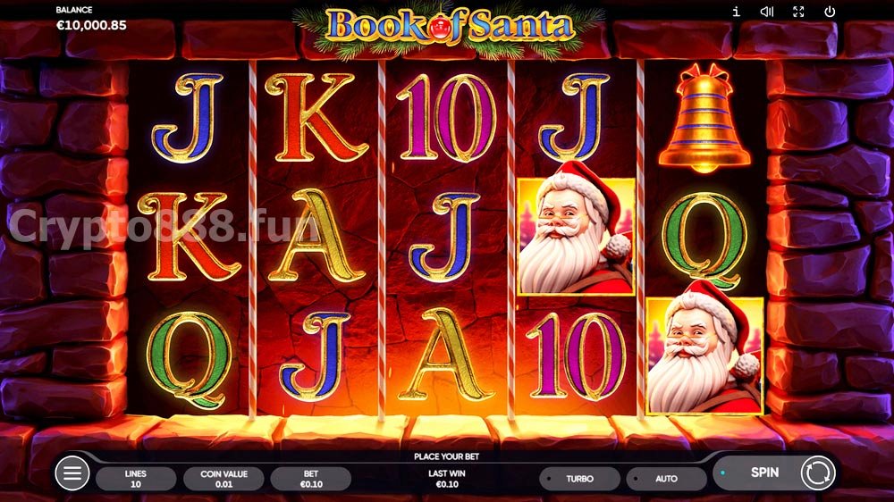 Book of Santa Slots Screenshot