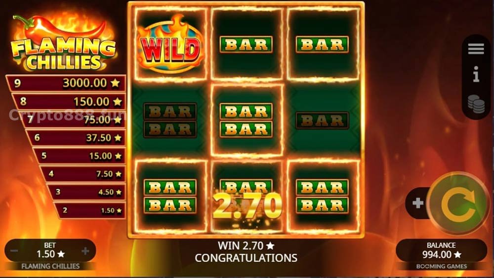 Flaming Chillies Slot Review