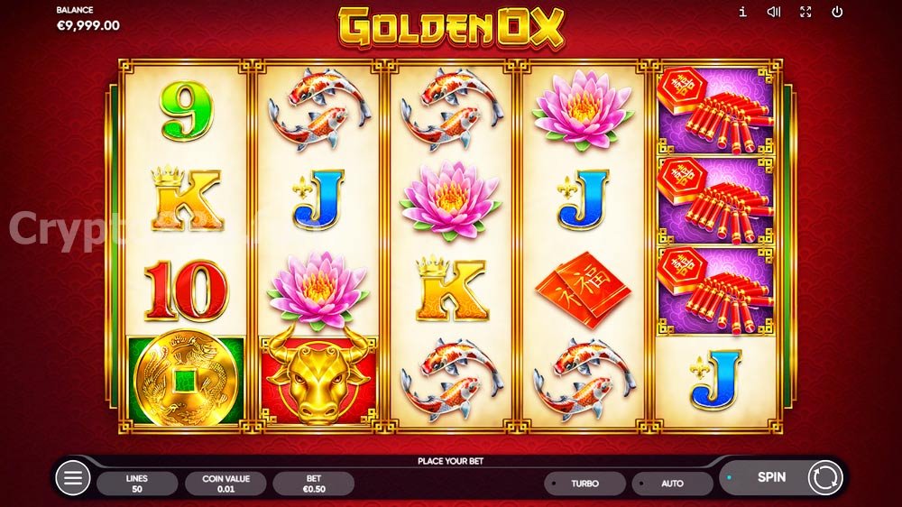 Golden Ox Slot Exclusive Screenshot