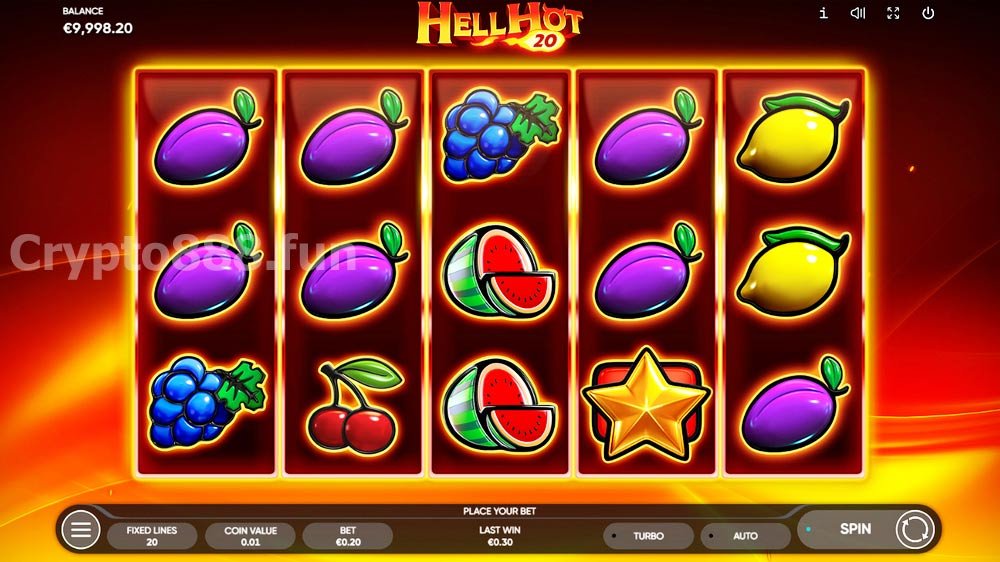 Hell Hot 20 Slots High Quality Screenshot