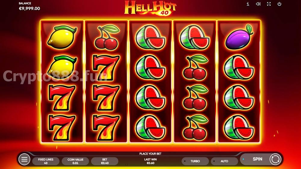 Hell Hot 40 Slot High Quality Screenshot