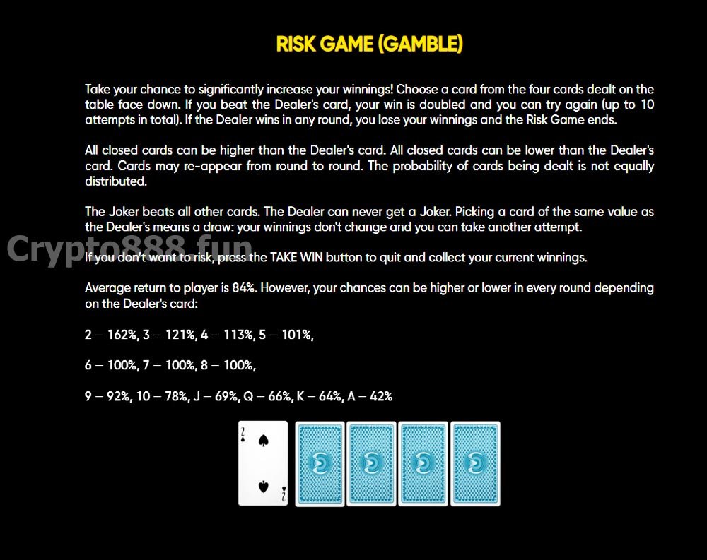 Risk Game (Gamble)