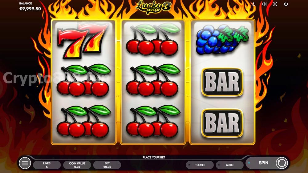 High Quality and Exclusive Screenshot of the actual Slot