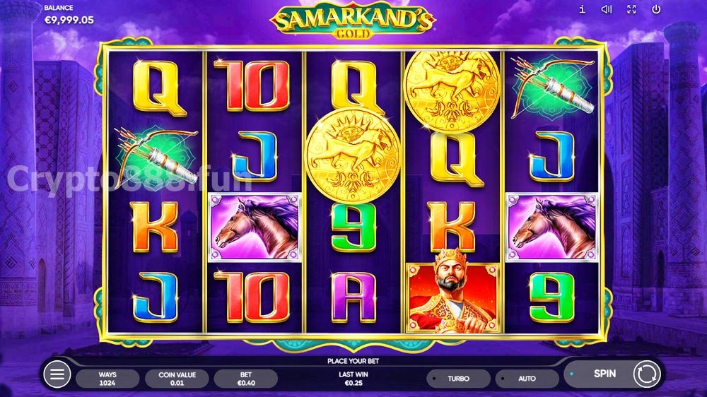 Samarkand's Gold Slot Exclusive and High Quality Screenshot