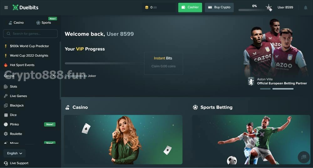 Duelbits Crypto Casino