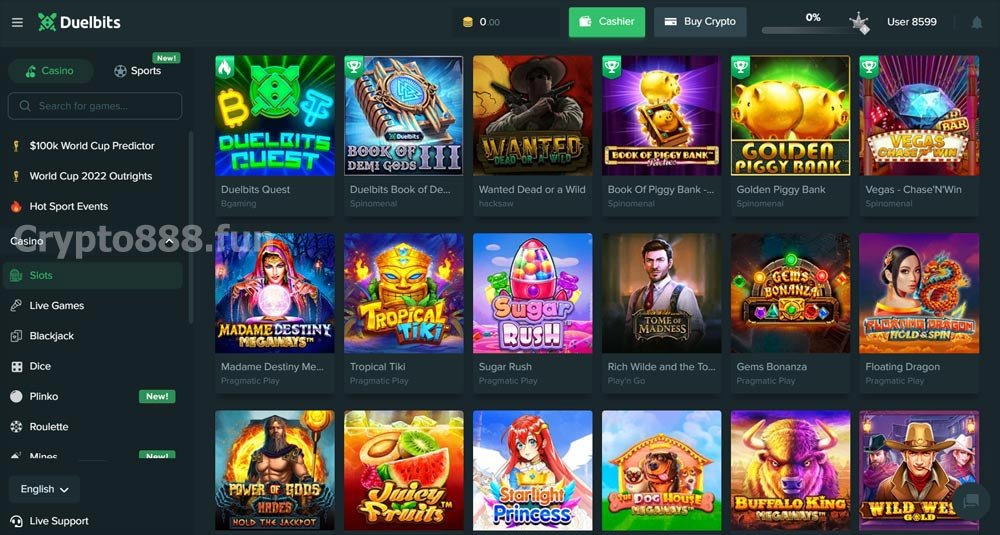 Duelbits Crypto Casino