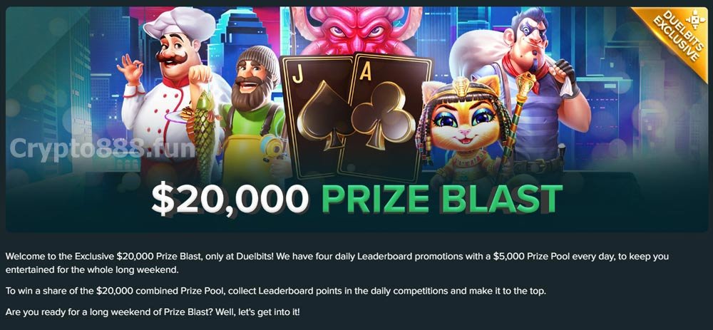 $20,000 prize blast