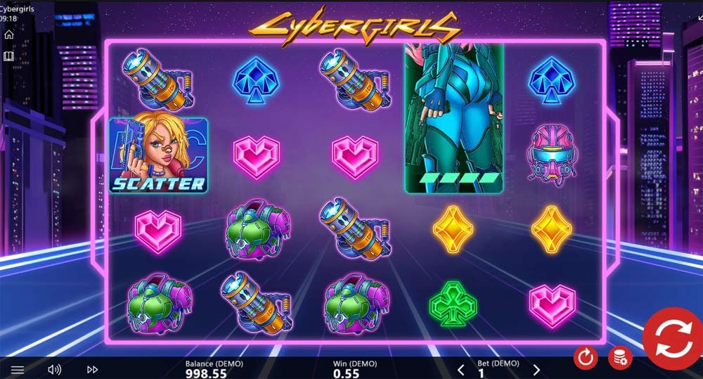 Cybergirls slots