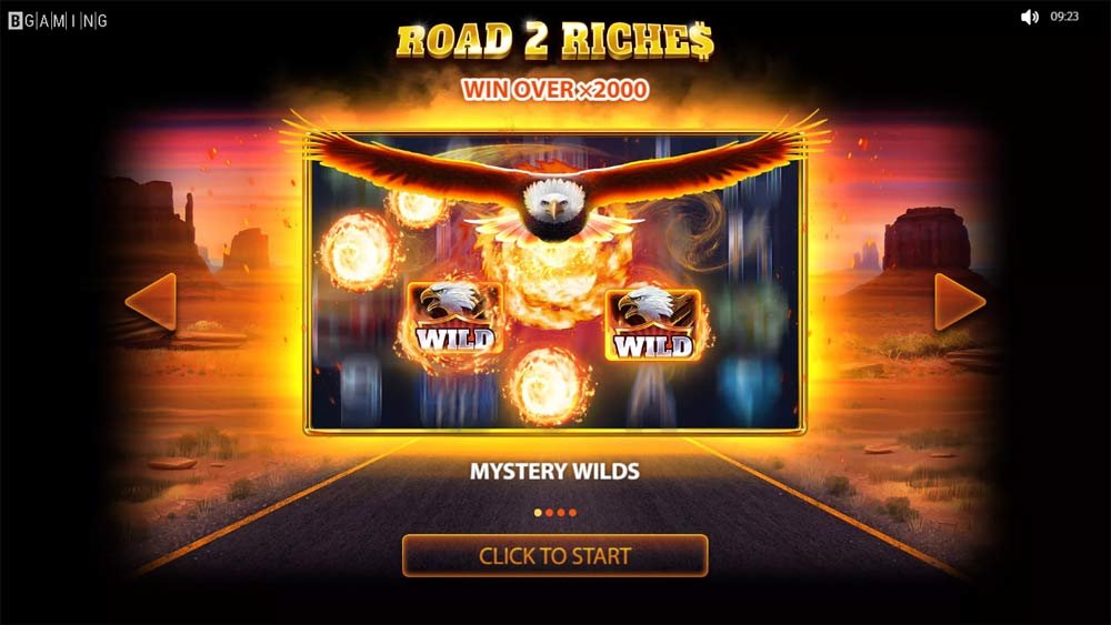 Road 2 Riches Slot : win over x2000