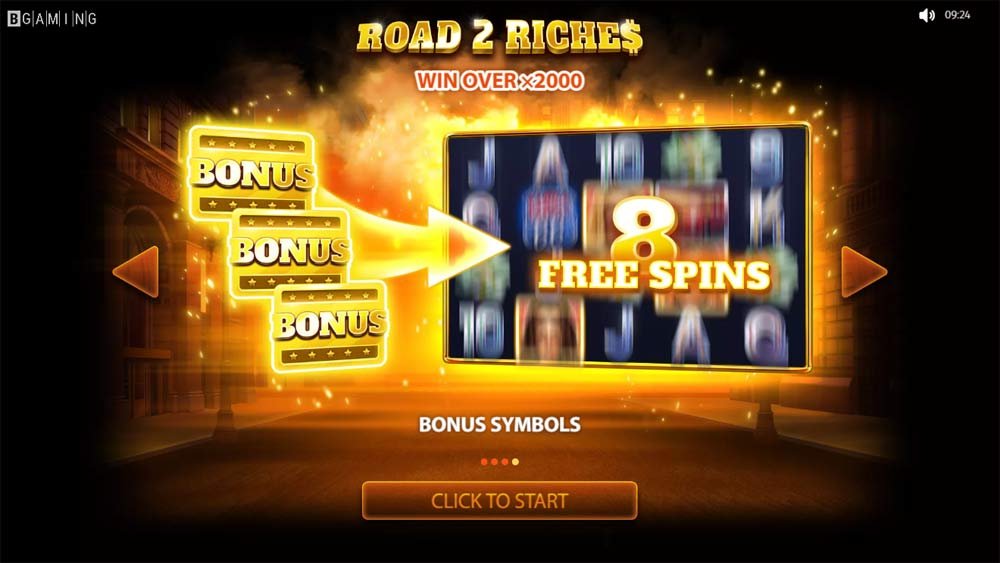 bonus 8 free spins
