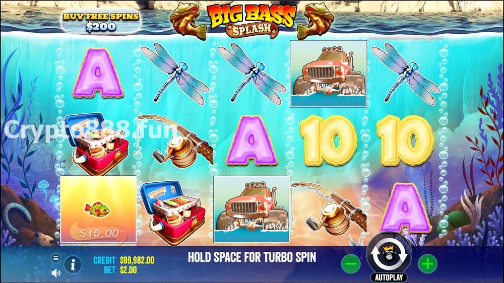Big Bass Splash Slot Screenshot