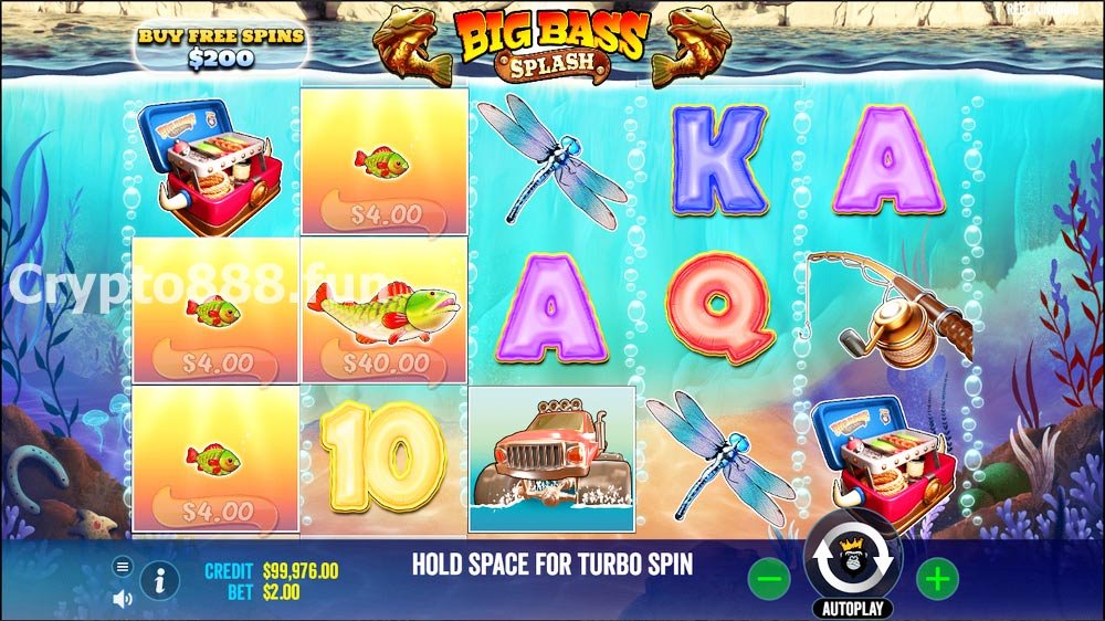 Screenshot of the actual Slot