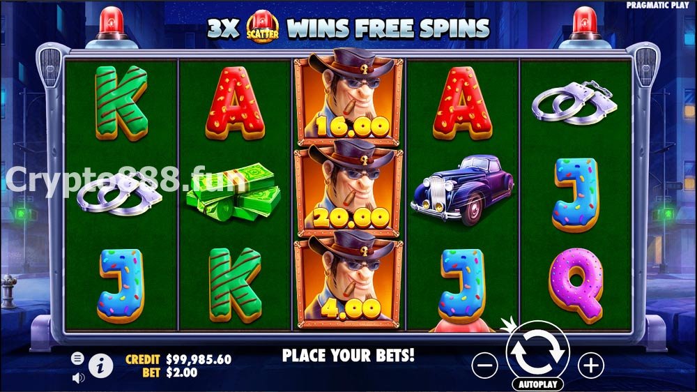 Screenshot of the actual Slot