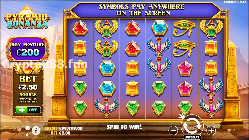 Pyramid Bonanza Slot Screenshot