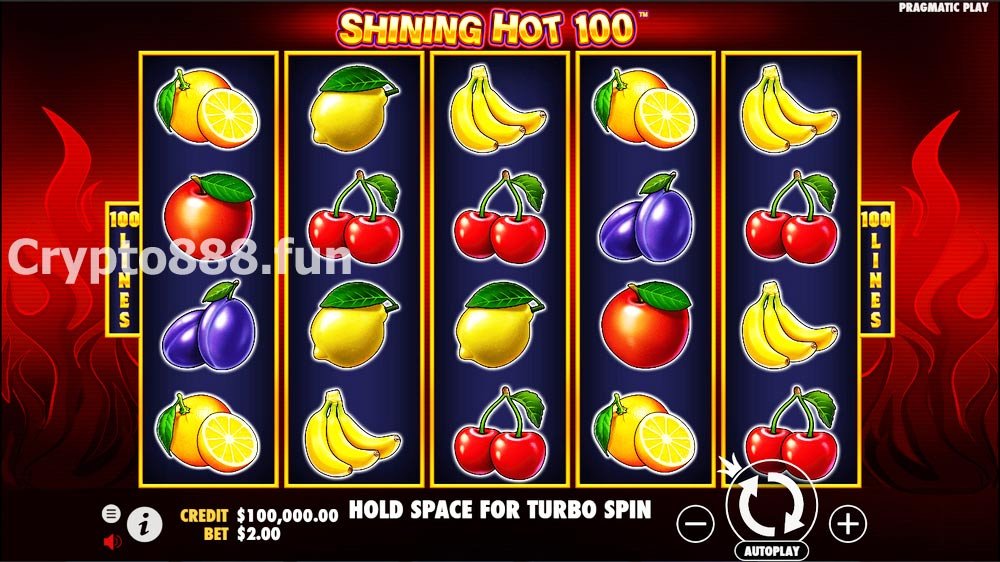 Shining Hot 100 Slot screenshot