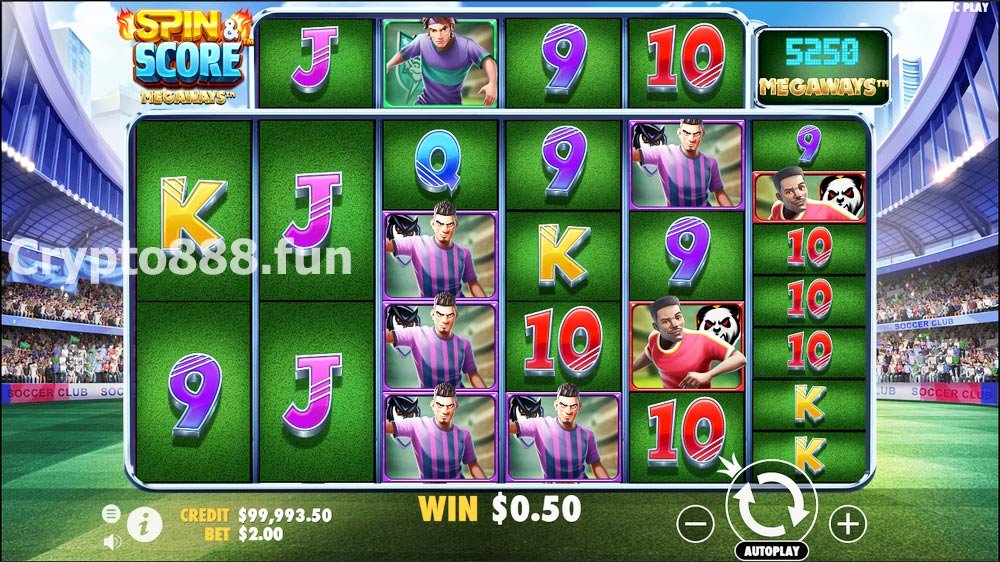 Spin & Score Megaways Slot screenshot