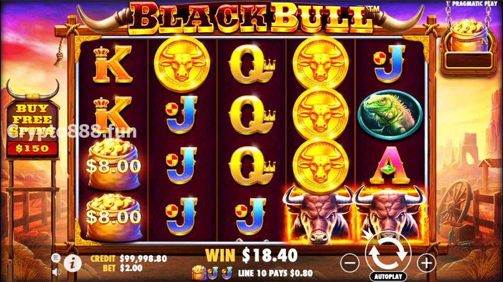 Black Bull Slot Screenshot