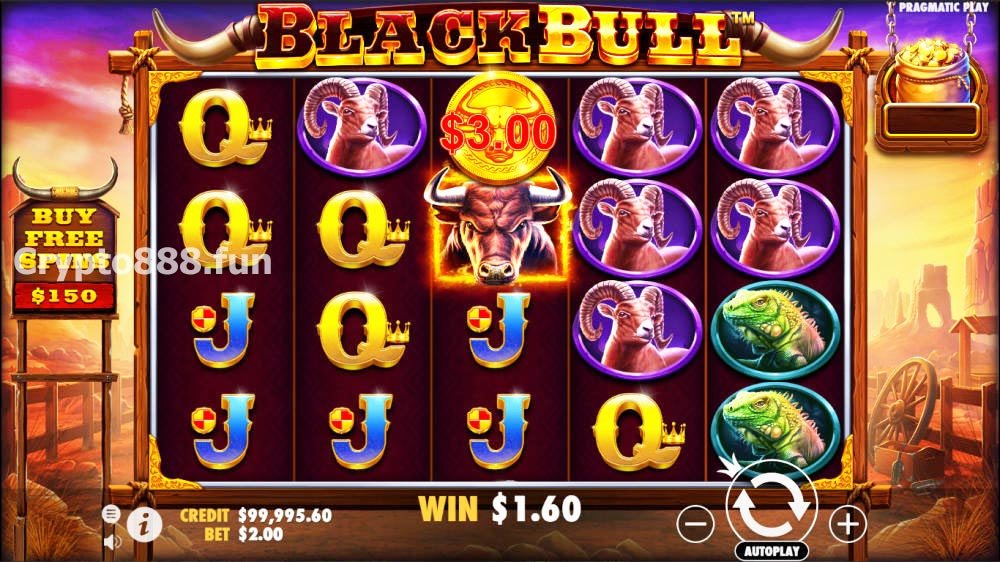 Black Bull Slot Screenshot