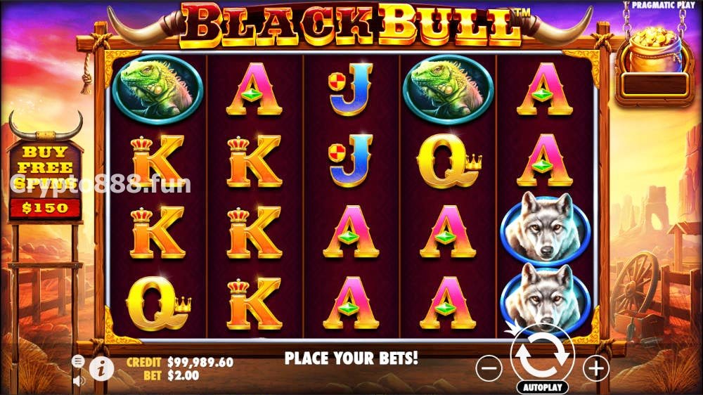 Black Bull Slot Screenshot