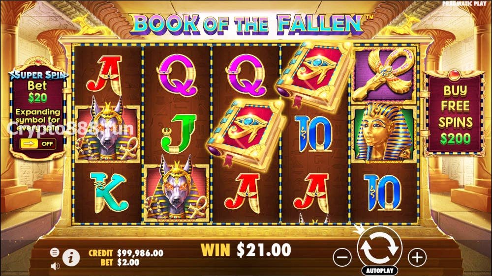 Book of the Fallen Slot Screenshot