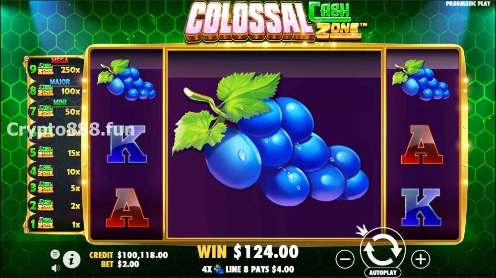 Colossal Cash Zone Slot Screenshot