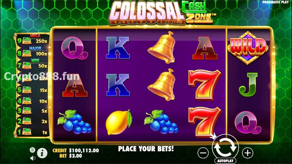 Colossal Cash Zone Slot Screenshot