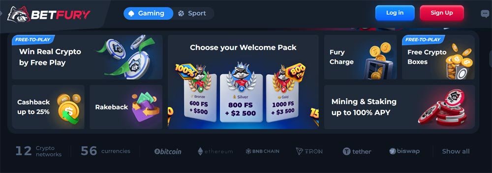 Crypto Casino Betfury