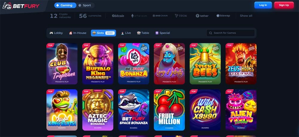 Free slots Betfury Casino