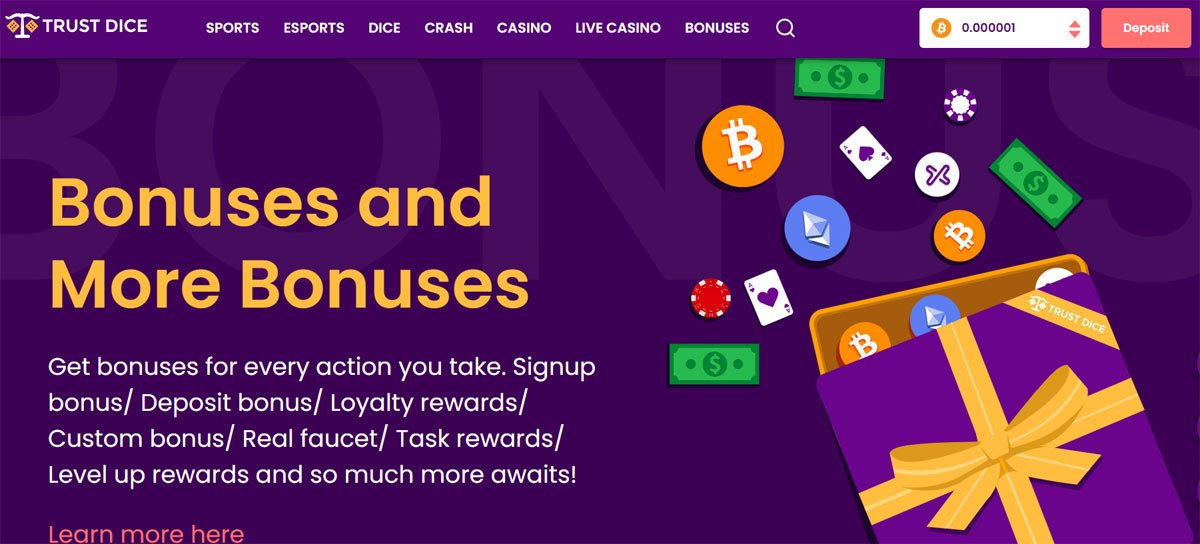 Trustdice Casino Jackpots