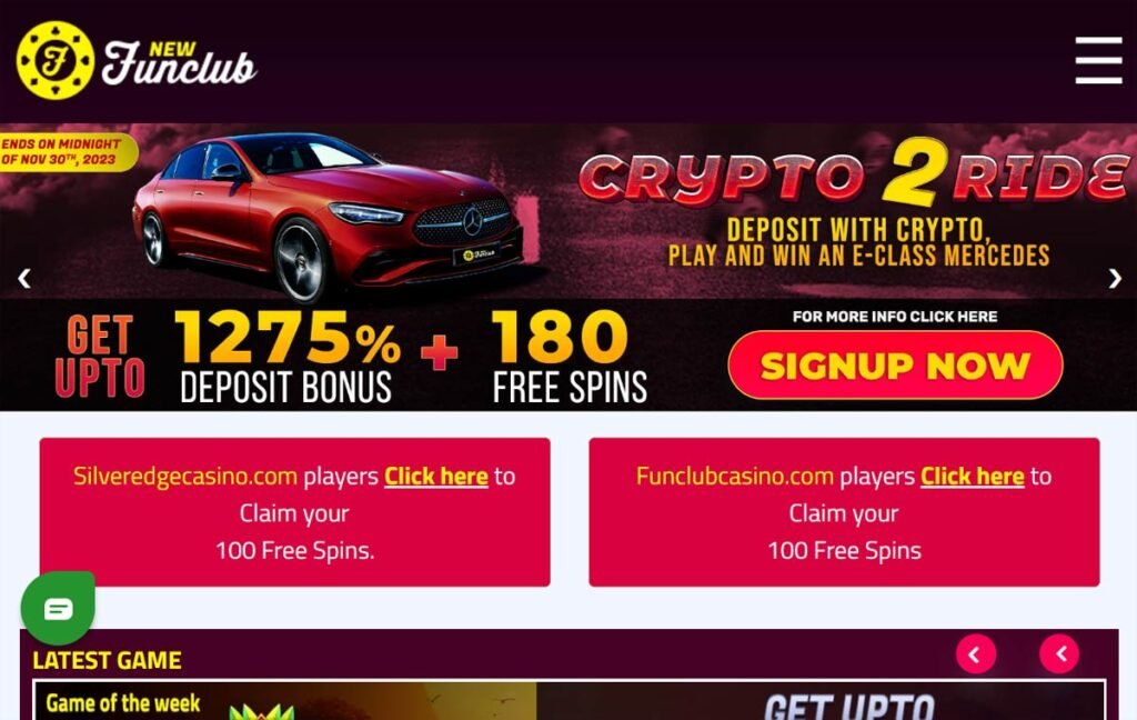 Fun Club Casino No Deposit Bonus