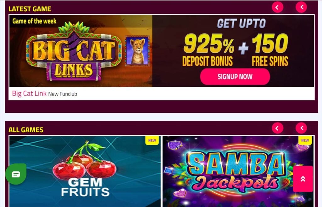 Fun Club Casino No Deposit Bonus