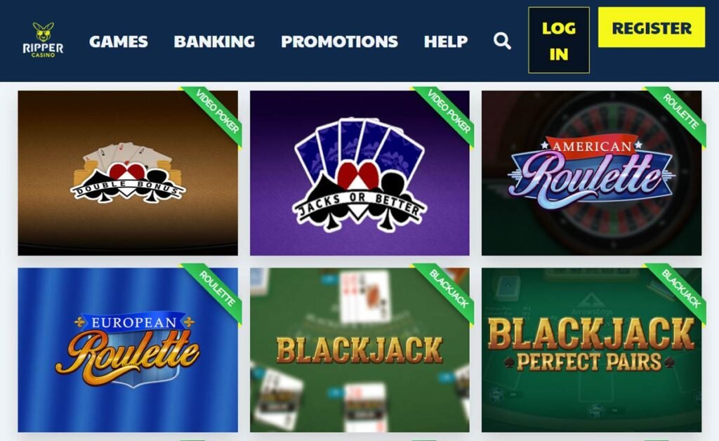 RIPPER CASINO NO DEPOSIT BONUS