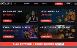 119 FREE SPINS CASINO EXTREME