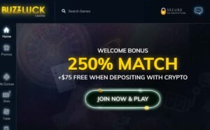 25 FREE SPINS BUZZLUCK CASINO