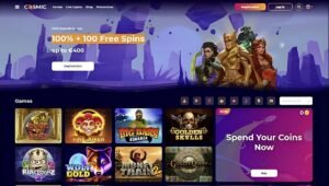 10 TO 30 FREE SPINS + 10 – 15 CB NO DEPOSIT BONUS COSMICSLOT CASINO