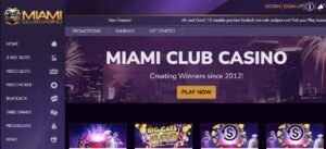 $10000 TOURNAMENT MIAMI CLUB CASINO