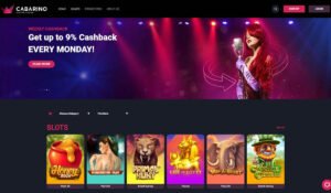 150 FREE SPINS CABARINO CASINO