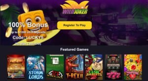 20 FREE SPINS WILD JOKER CASINO