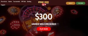 $25 NO DEPOSIT BONUS GRANDE VEGAS CASINO