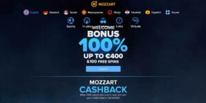 50 FREE SPINS MOZZART CASINO