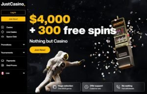 77 FREE SPINS JUST CASINO