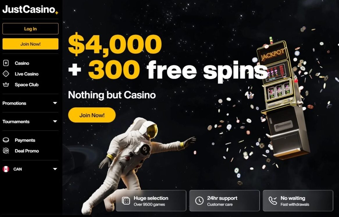 77 FREE SPINS JUST CASINO