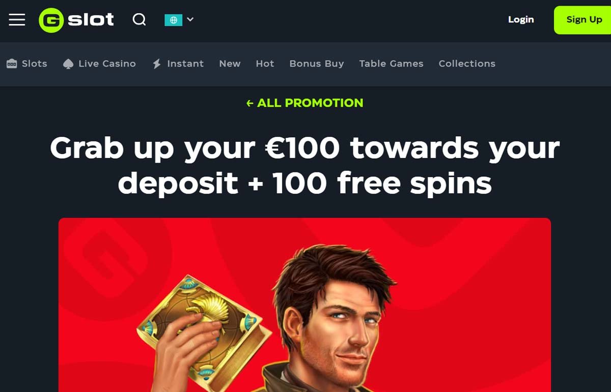Gslot Casino Free Spins
