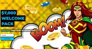 70 FREE SPINS COMICPLAY CASINO