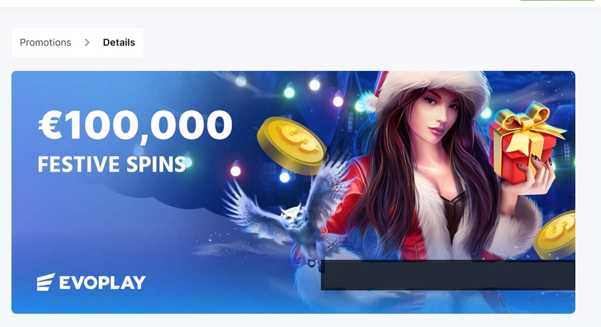 €100 000 FESTIVE SPINS