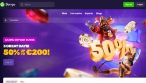 €200 BONUS BONGO CASINO