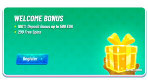 WELCOME BONUS