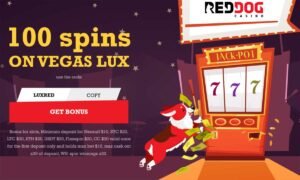 100 FREE SPINS RED DOG CASINO